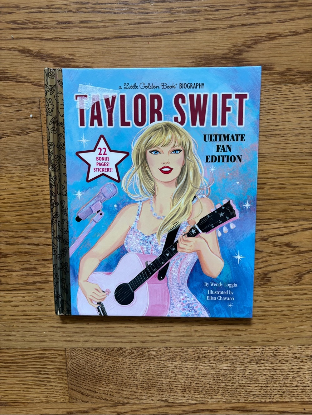 Taylor Swift: Ultimate Fan Edition Hardcover Little Golden Book, Stickers 2024